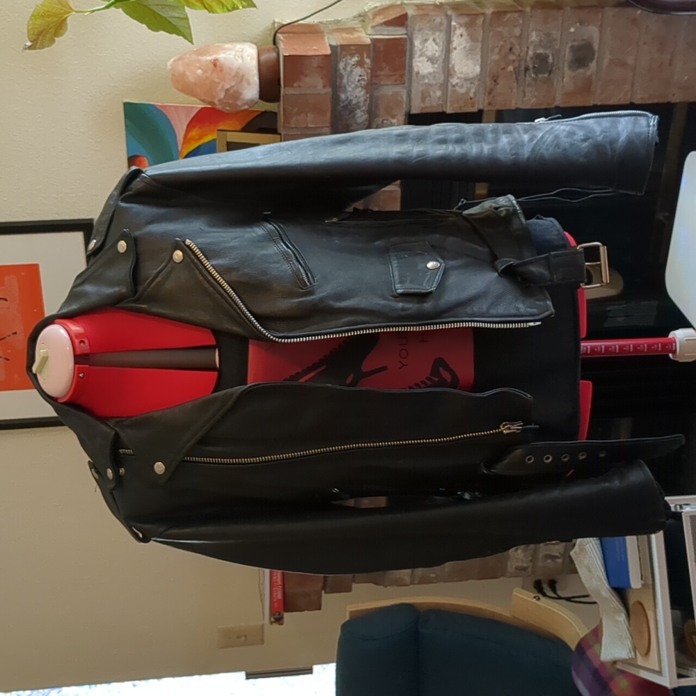 Vintage Interstate Leather Motorcycle Jacket